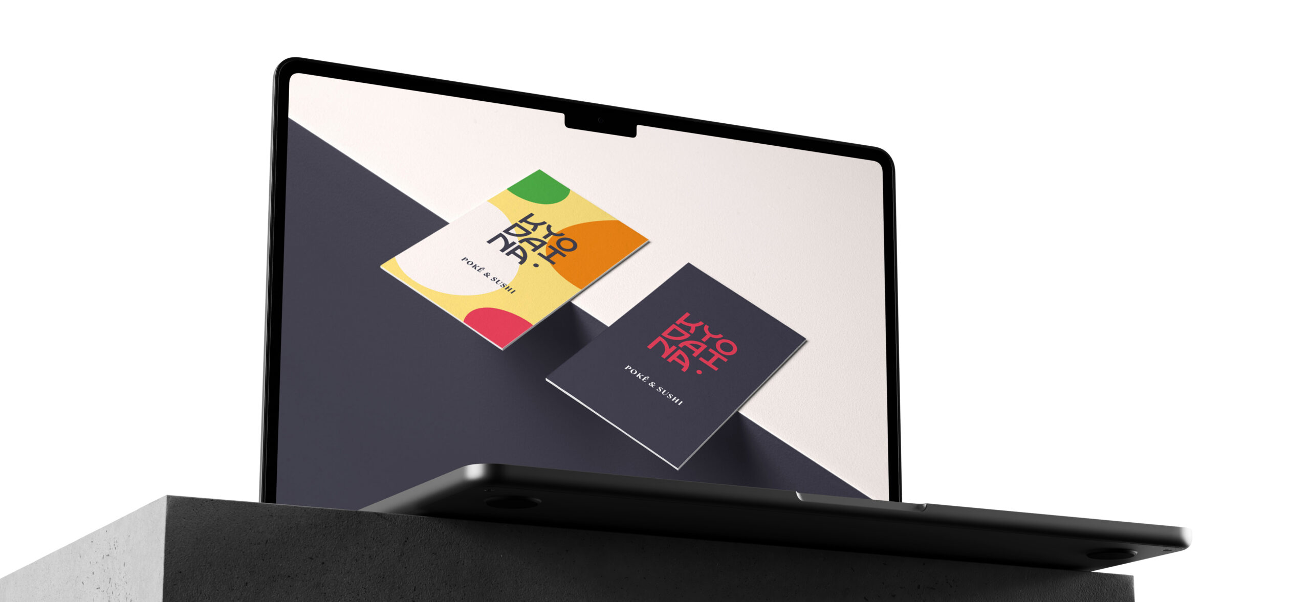 M2 Macbook Air Mockup #3 by Anthony Boyd Graphics